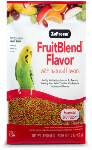 ZuPreem FruitBlend Premium Daily Bird Food-Small Birds