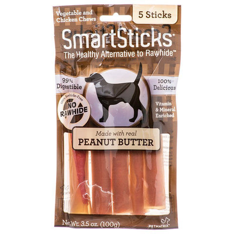 SmartBones SmartSticks-Peanut Butter Flavor