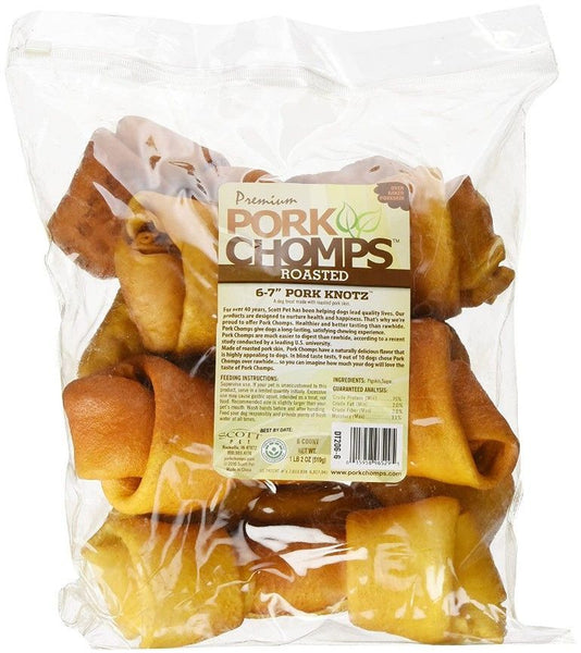 Pork Chomps Premium Roasted 6-7