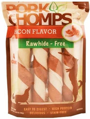 Pork Chomps Premium Pork Twistz-Bacon