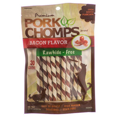 Pork Chomps Premium Pork Twistz-Bacon