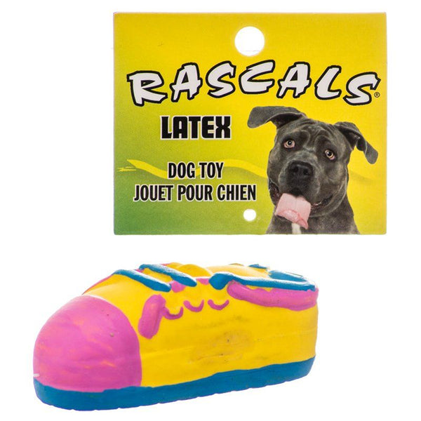 Rascals Latex Small Tennis Shoe Dog Toy