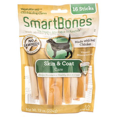 SmartBones Skin & Coat Care Treat Sticks for Dogs-Chicken