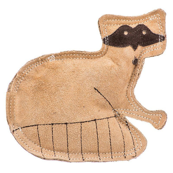 Spot Dura-Fused Leather Raccoon Dog Toy