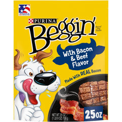 Purina Beggin' Strips-Bacon & Beef Flavor