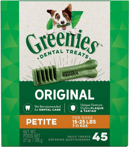 Greenies Petite Dental Dog Treats