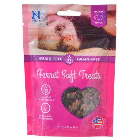 N-Bone Ferret Soft Treats-Bacon Flavor