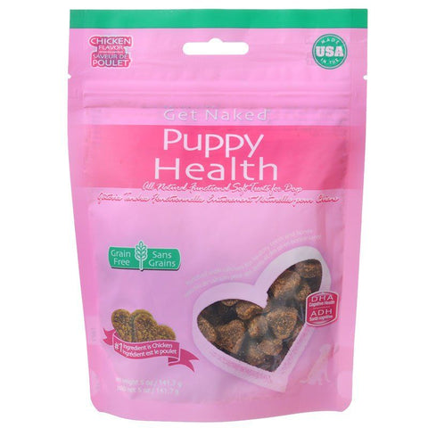 Get Naked Puppy Health Soft Dog Treats-Chicken Flavor