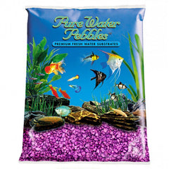 Pure Water Pebbles Aquarium Gravel-Purple Passion