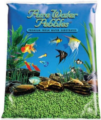 Pure Water Pebbles Aquarium Gravel-Neon Green