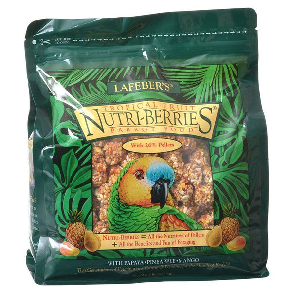 Lafeber Tropical Fruit Nutri-Berries Parrot Food