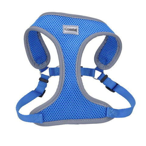 Coastal Pet Comfort Soft Reflective Wrap Adjustable Dog Harness-Blue Lagoon