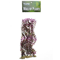 Yup Aquarium Decor Wall of Plants-Red & Green