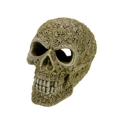 Exotic Environments Haunted Skull Aquarium Ornament