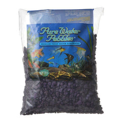 Pure Water Pebbles Aquarium Gravel-Purple Passion