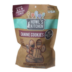 Howl's Kitchen Canine Cookies Antioxidant Formula-Chicken & Cranberry Flavor