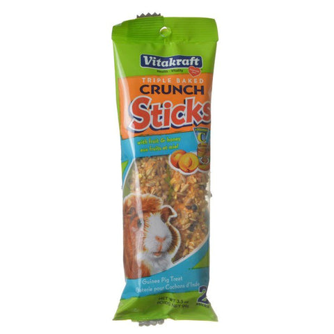 Vitakraft Crunch Sticks Guinea Pig Treat-Fruit & Honey