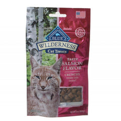 Blue Buffalo Wilderness Crunchy Cat Treats-Tasty Salmon Flavor