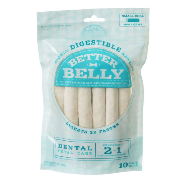 Better Belly Rawhide Dental Rolls-Small