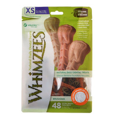 Whimzees Brushzees Dental Treats-X-Small