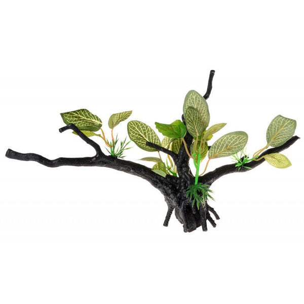 Penn Plax Driftwood Plant-Green-Wide