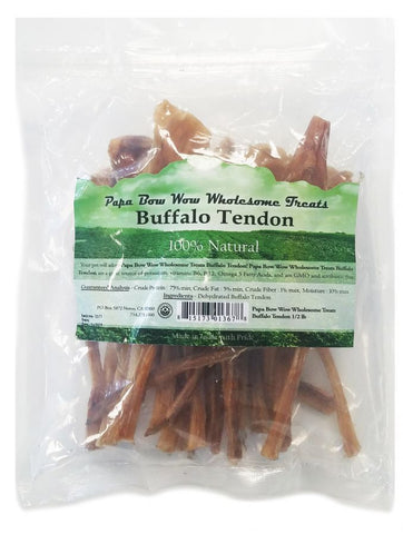 Papa Bow Wow Buffalo Tendon Dog Treats