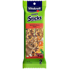 Vitakraft Crunch Sticks Rabbit Treats-Apricot & Cherry Flavor