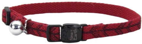 Coastal Pet New Earth Soy Adjustable Cat Collar-Red with Arrows