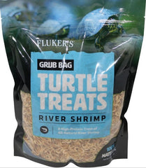 Flukers Grub Bag Turtle Treat-River Shrimp