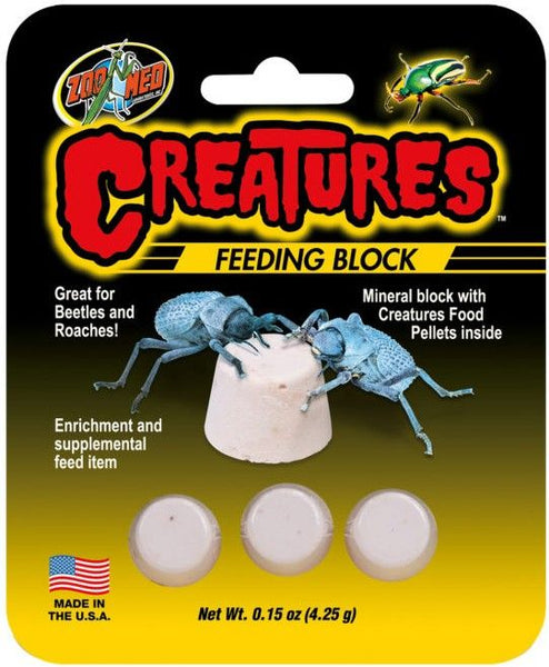 Zoo Med Creatures Feeding Block