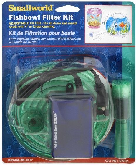 Penn Plax Small World Fishbowl Filter Kit