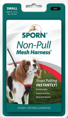 Sporn Non Pull Mesh Harness for Dogs-Black