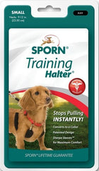 Sporn Original Training Halter for Dogs-Black