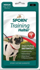 Sporn Original Training Halter for Dogs-Black