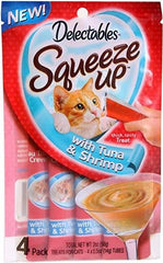 Hartz Delectables Squeeze Up Lickable Cat Treat-Tuna & Shrimp