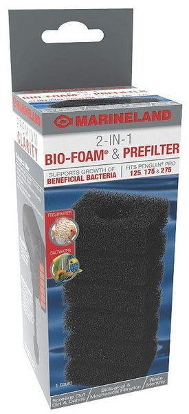 Marineland 2 in 1 Bio Foam Prefilter-Penguin Pro 125, 175 & 275