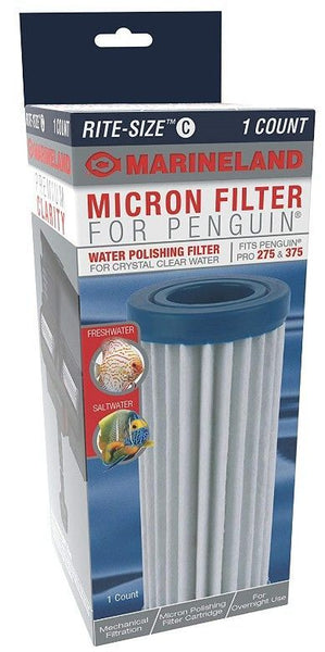 Marineland Micron Filter for Penguin Rite-Size C-Penguin Pro 275 & 375