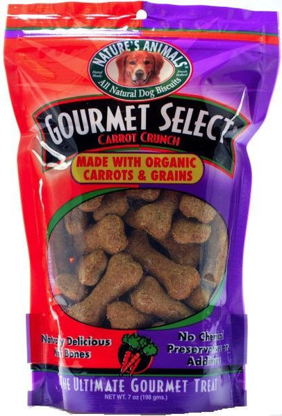 Natures Animals Gourmet Select Carrot Crunch Mini