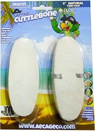 AE Cage Company Captain Cuttlebone Natural Flavored Cuttlebone 5