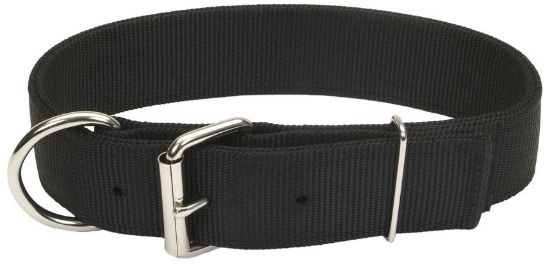 Coastal Pet Macho Dog Double-Ply Nylon Collar with Roller Buckle 1.75