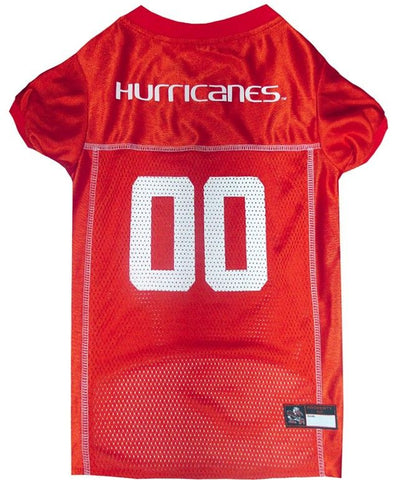 Pets First U of Miami Jersey for Dogs