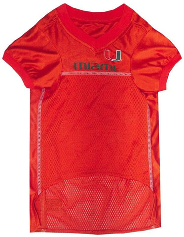 Pets First U of Miami Jersey for Dogs