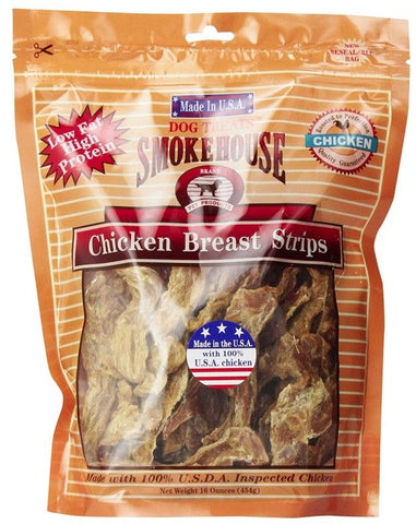 Smokehouse Chicken Breast Strips Natural Dog Treat